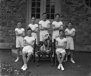 Images Dated 13th January 2020: Boxing team, Truro Cathedral School, Truro, Cornwall. February 1926