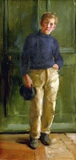 Images Dated 29th August 2019: The Boy Jacka, Henry Scott Tuke (1858-1929)
