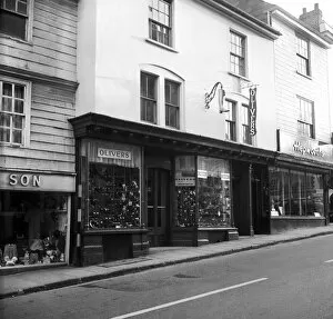 Images Dated 27th November 2018: Broad Street, Launceston, Cornwall. 1965
