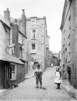 St Ives Collection: Bunkers Hill, St Ives, Cornwall. 1904