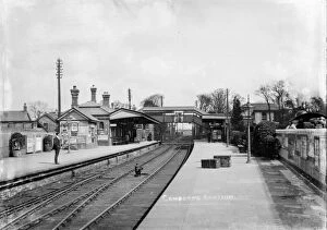 Images Dated 8th August 2016: Camborne Railway Station. 1920s