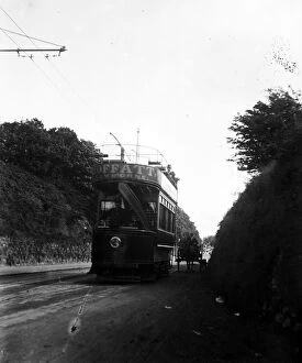 Railways Collection: The Camborne Redruth Tramway, Redruth, Cornwall. After 1902
