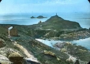 Images Dated 11th June 2018: Cape Cornwall, St Just in Penwith, Cornwall. Around 1890