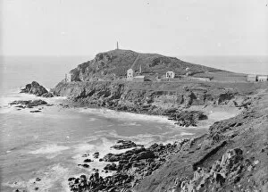 Images Dated 30th November 2015: Cape Cornwall, St Just in Penwith, Cornwall. After 1900