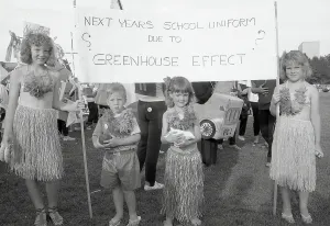 Carnival Entries, Lostwithiel, Cornwall. July 1990