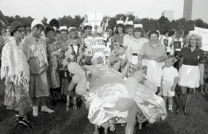 Carnival Entries, Lostwithiel, Cornwall. July 1990