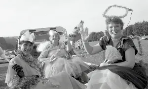 Carnival Entries, Lostwithiel, Cornwall. July 1990