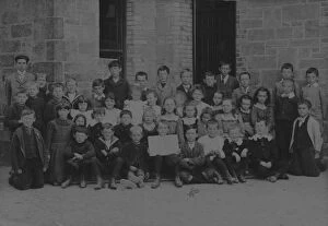 Images Dated 8th November 2019: Central Board School, St Columb Major, Cornwall. 1901
