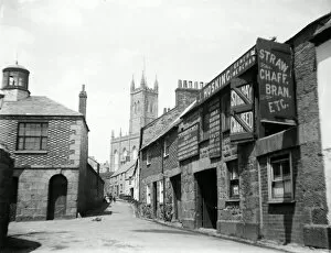 Penzance Collection: Chapel Street, Penzance, Cornwall. Early 1900s