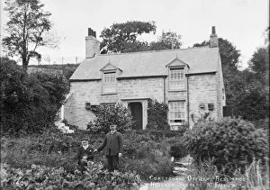 Images Dated 24th October 2016: Coastguard cottage, Helford Passage, Constantine, Cornwall. Early 1900s