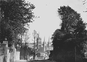 Images Dated 8th June 2019: The completed cathedral from Campfield Hill, Truro, Cornwall. After 1910