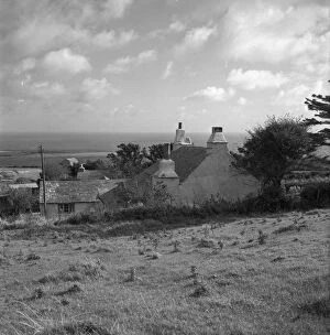 St Teath Collection: Cottage at Treligga, St Teath, Cornwall. 1968