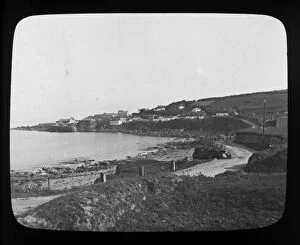 Coverack Collection: Coverack Harbour, St Keverne, Cornwall. Late 1800s