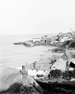 Images Dated 5th December 2016: Coverack harbour, St Keverne, Cornwall. 1908