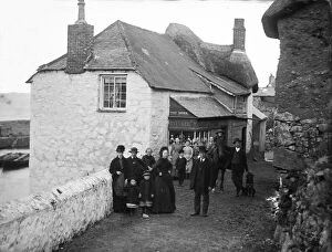 Coverack Collection: Coverack, St Keverne, Cornwall. 1890s