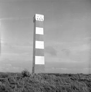 Images Dated 8th March 2018: Daymark Tower, Gribbin Head, Tywardreath, Cornwall. 1976