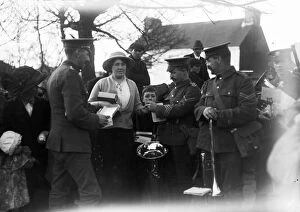Images Dated 13th November 2017: DCLI recruiting march, Cornwall. 1915