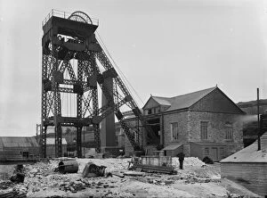 Camborne Collection: Dolcoath Mine, Camborne, Cornwall. Early 1900s