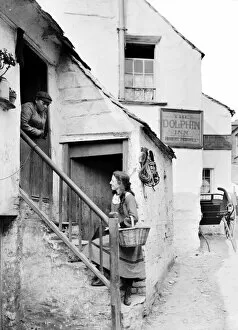 Port Isaac Collection: The Dolphin Inn, Port Isaac, Cornwall. 1906