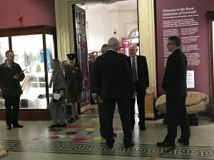 Event Prints: Duke of Cornwalls arrival at the Royal Cornwall Museum to mark the bicentenary year of the Royal Institution of
