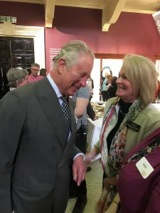 History Prints: Duke of Cornwalls visit to the Royal Cornwall Museum to mark the bicentenary year of the Royal Institution of Cornwall