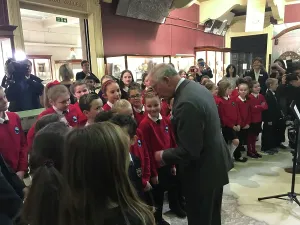 Event Prints: Duke of Cornwalls visit to the Royal Cornwall Museum to mark the bicentenary year of the Royal Institution of Cornwall