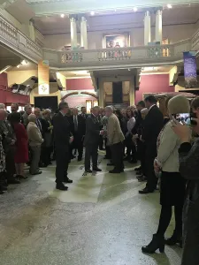 History Prints: Duke of Cornwalls visit to the Royal Cornwall Museum to mark the bicentenary year of the Royal Institution of Cornwall