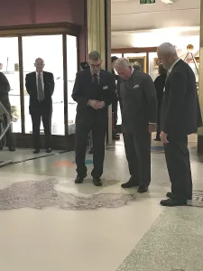 History Prints: Duke of Cornwalls visit to the Royal Cornwall Museum to mark the bicentenary year of the Royal Institution of Cornwall