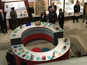 History Prints: Duke of Cornwalls visit to the Royal Cornwall Museum to mark the bicentenary year of the Royal Institution of Cornwall