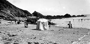 Images Dated 16th May 2016: East Looe beach, Looe, Cornwall. 1890s