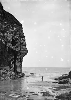 Images Dated 4th April 2016: Elephants Rock, Bossiney, Tintagel, Cornwall. 1925