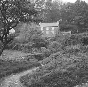 St Austell Collection: Farm house, Trenarren, St Austell. 1966