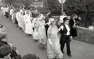 Images Dated 15th January 2018: Flora Dance, Lostwithiel, Cornwall. July 1984