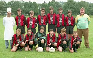 Football / Soccer Collection: Football Team, Lostwithiel, Cornwall. September 1993