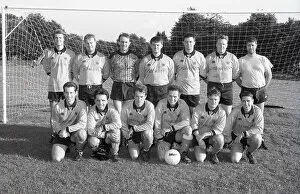 Football / Soccer Collection: Football Team, Lostwithiel, Cornwall. September 1993