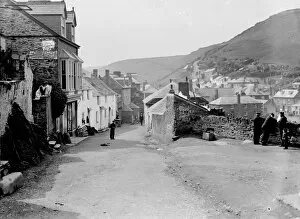 Port Isaac Collection: Fore Street, Port Isaac, Cornwall. 1906