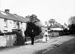 Images Dated 23rd July 2018: Fore Street, Probus, Cornwall. Around 1913