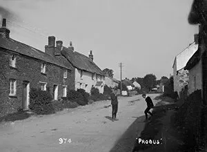 Images Dated 1st April 2019: Fore Street, Probus, Cornwall. Early 1900s