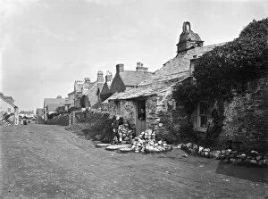 Tintagel Collection: Fore Street, Trevena, Tintagel. 6th June 1907