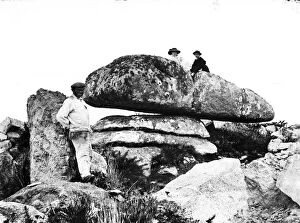 Images Dated 4th April 2016: The Giants Stone, Zennor, Cornwall. Undated