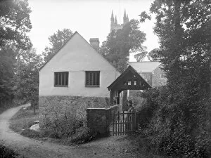 Poundstock Collection: The Guildhouse, Poundstock, Cornwall. 1913