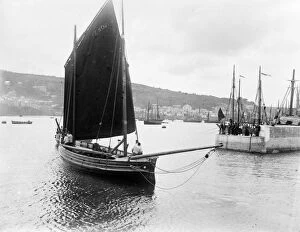 Fishing Collection: The Harbour, Newlyn, Cornwall. 1898