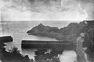 Images Dated 10th September 2019: Harbour, Polperro, Cornwall. 1860-1870s