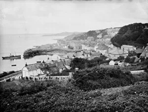 St Mawes Collection: The harbour, St Mawes, Cornwall. 29th June 1912