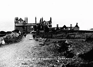 Coverack Collection: Headland Hotel, Coverack, St Keverne, Cornwall. 1905