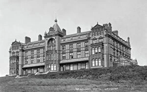Images Dated 30th September 2019: Headland Hotel, Newquay, Cornwall. Early 1900s
