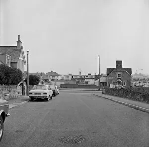 Newquay Collection: Henver Road, Newquay, Cornwall. 1977