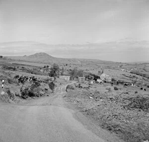Images Dated 15th April 2019: Higher Stanbear, Bodmin Moor, near Henwood, Linkinhorne, Cornwall. 1965