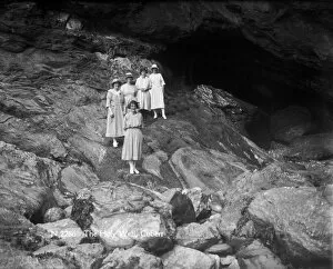 Cubert Collection: Holywell, Cubert, Cornwall. Early 1900s