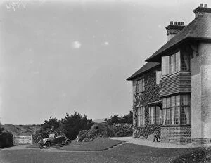 Images Dated 23rd July 2019: House near Porthtowan, Cornwall. Probably early 20th century